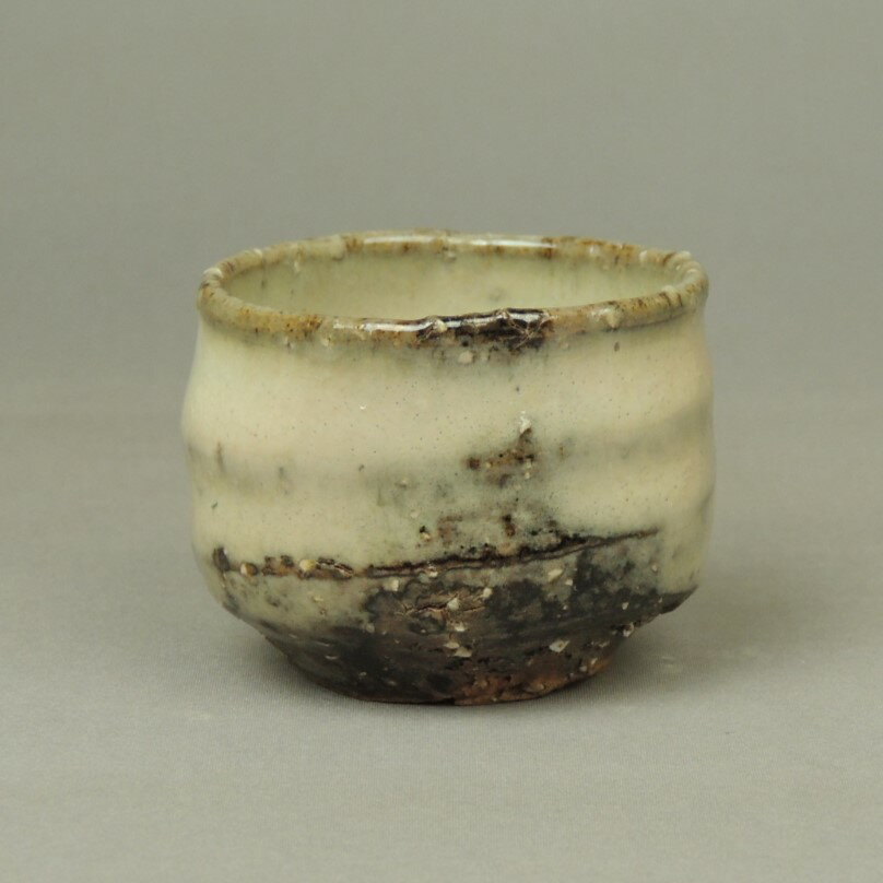 萩焼 窯変 伸郎作ぐいのみ 酒盃