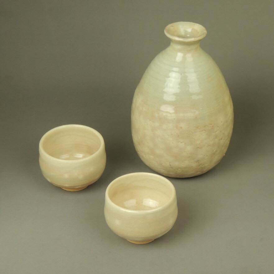 萩焼・御本手・お預け酒器揃