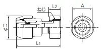 10個セット NAU16J6 ユニオンメスアダプター ブリヂストン プッシュマスター 継手 ...