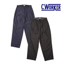 【CWORKS Meyer シーワークス メイヤー】ファインクリーク パンツ トラウザー タックパンツ ワイドパンツ メンズ メンズファッション ブランド アメカジ（ FINE CREEK Fine Creek Leathers FINECREEK&CO MOSSIR CWORKS ）[CWPT011]