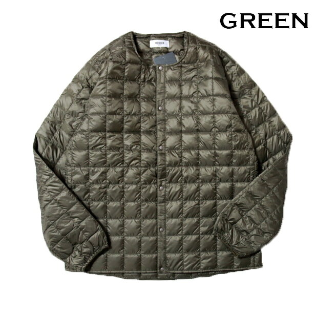 【 MOSSIR Peekaboo Light Down - モシール ピーカブー ライトダウン 】ダウン キャンプ メンズ メンズファッション ブランド インナーダウン（ FINE CREEK Fine Creek Leathers FINECREEK&CO MOSSIR CWORKS ）（BLACK）（GREEN）（CYOTE）[MOCO009] tsugu-10000490 TSUGU サンプル画像3