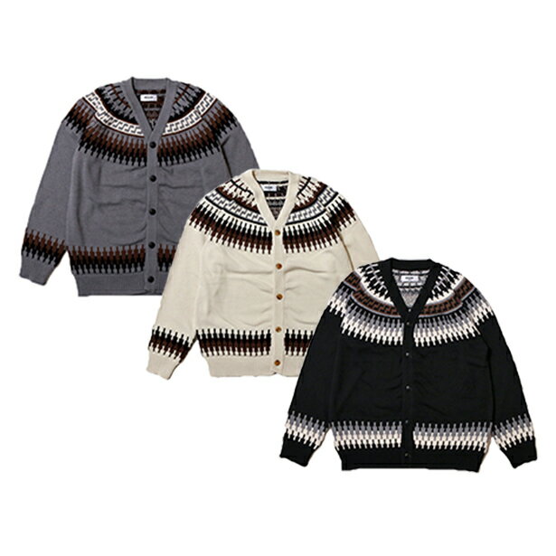 MOSSIR Naeroy （OATMEAL）（GRAY）（BLACK）[MOKN002]