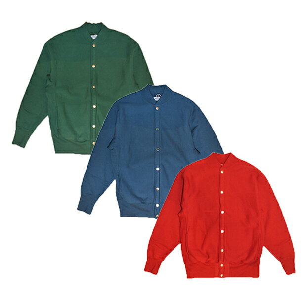 CWORKS Soy シーワークス スナップスウェット（RED）（NAVY）（GREEN）[CWSW015]