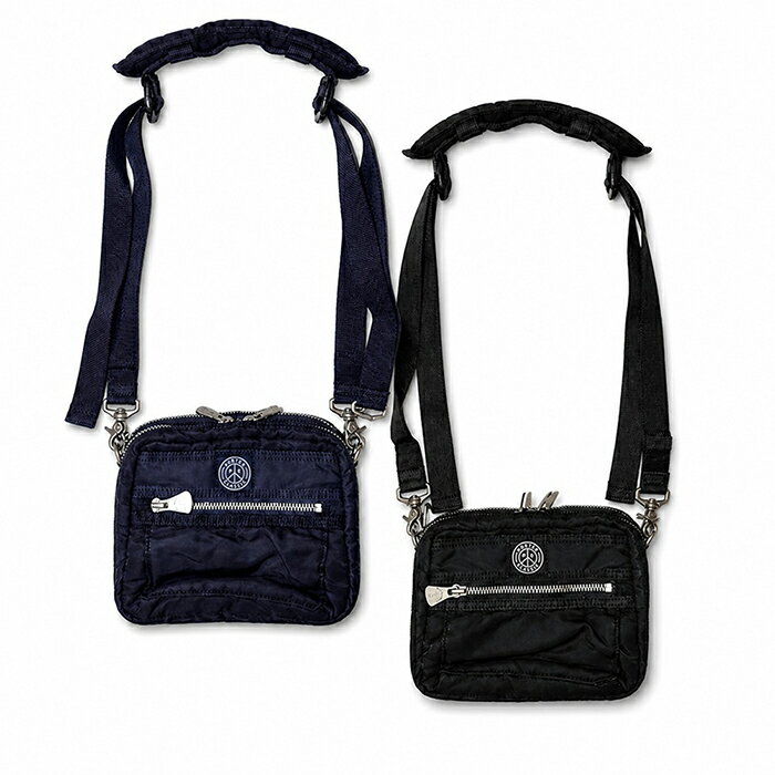 Porter Classic SUPER NYLON SHOULDER BAG MINI ポータークラシック スーパーナイロンショルダーバッグ ミニ（BLUE）（BLACK）[PC-015-3701]