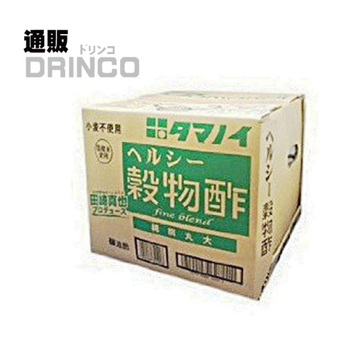 国産米使用。酢の物やドレッシングなど、幅広い料理に合います。酸度：4.2%【商品説明】・一般名称：調味料(酢)・ブランド名：醸造酢 ヘルシー 穀物酢 業務用 Mコックなし・内容量：20000ml・原材料：米、アルコール、食塩、酒粕・賞味期限：パッケージに記載・保存方法：高温、直射日光をさけて保存してください・JANコード： 4902087324948 ・製造販売輸入：タマノイ酢(株) 大阪府堺市堺区車之町西1-1-32※当掲載商品には、実店舗との共有在庫品がございます。その為注文のタイミングによりましてはご用意できない場合がありますので、在庫の売切・数量不足・長期欠品・終売がございましたら連絡をさせて頂き、キャンセル手続きを行う場合があります。 また商品リニューアルにより、商品画像のデザインやラベル、容量や度数などの商品詳細が予告なく変更される場合がございますので、予めご了承ください。 上記による値引きやキャンセルはお受けいたしかねますので、最新の商品情報や在庫の確認が必要の際は、誠に恐縮でございますが、ご注文前にお問い合わせを頂けますようお願い申し上げます。様々な用途でご利用いただいております お酢 御歳暮 お歳暮 御中元 お中元 お正月 御年賀 母の日 父の日 残暑御見舞 残暑お見舞い 暑中御見舞 暑中お見舞い 寒中御見舞 陣中御見舞 敬老の日 快気祝い お年賀 御年賀 志 進物 内祝 御祝 お祝い 結婚式 引き出物 出産御祝 新築御祝 開店御祝 贈答品 贈物 粗品 新年会 忘年会 二次会 展示会 文化祭 夏祭り 祭り 婦人会 こども会 イベント 記念品 景品 御礼 御見舞 御供え 仏事 お供え クリスマス バレンタインデー ホワイトデー お花見 ひな祭り こどもの日 ギフト プレゼント 新生活 運動会 スポーツ マラソン 受験 パーティー バースデーその他の「調味料」はこちら