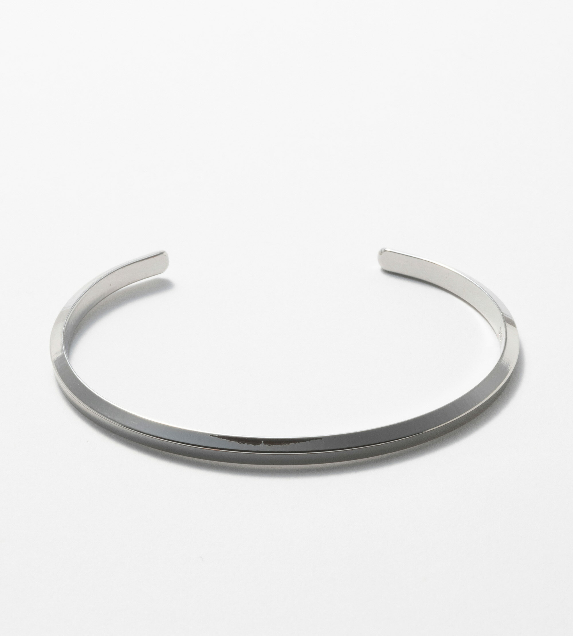 バングル レディース メンズ シルバー 真鍮 トラペゾイドデザイン 大人可愛い カジュアル モード ペアアクセ TRAPEZOID BANGLE BRASS t...