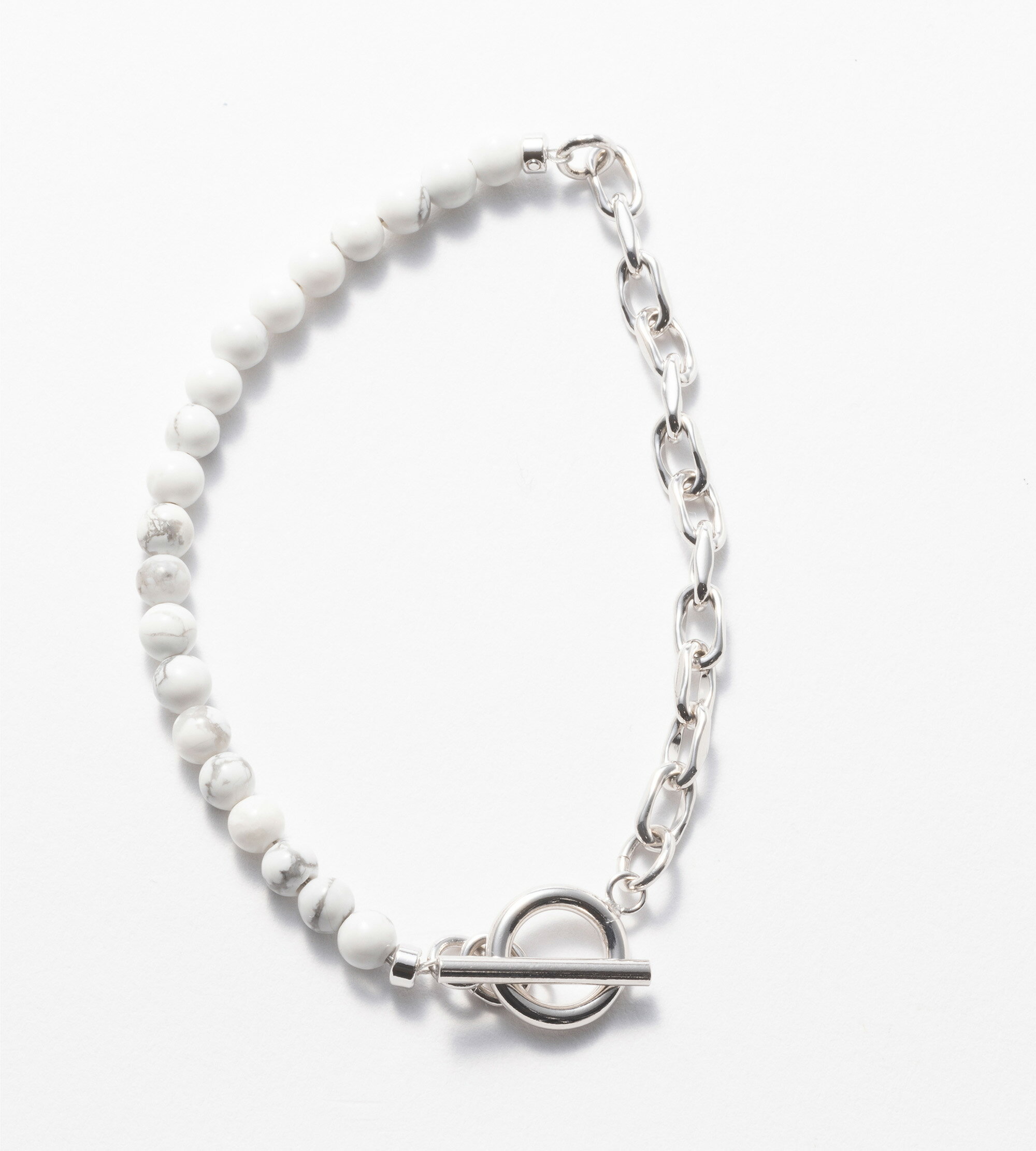 楽天tsui（ツイ）ブレスレット レディース メンズ シルバー チェーン ストーンラインデザイン 大人可愛い カジュアル モード ペアアクセ LINK CHAIN STONE LINE BRACELET tsui ツイ