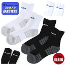 【2足購入で送料無料】チャンピオン ソックス スポーツソックス バスケットボールソックス バスケットソックス〔champion C3ZB701S〕ショートソック...