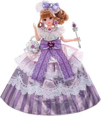 乐天商城 - リカちゃん　ドリームファンタジー　アメジストプリンセスエミリーちゃん