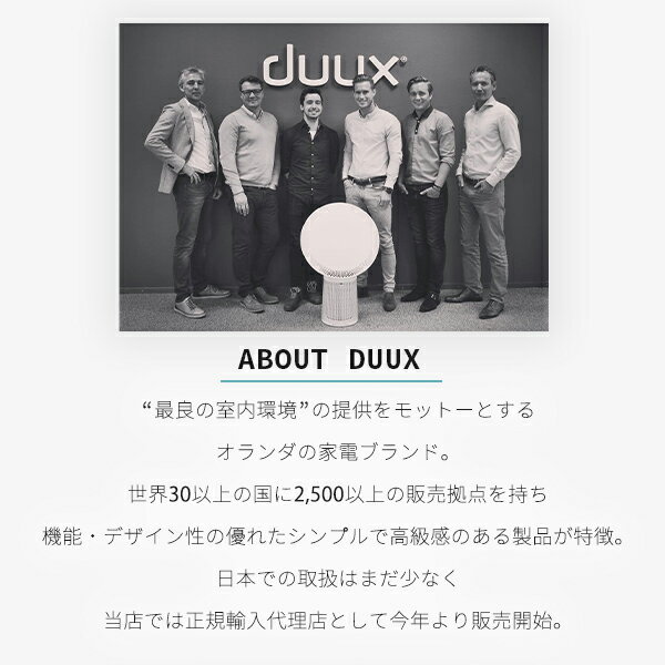 duux（デュクス）『ミスティックミストハンディファン』