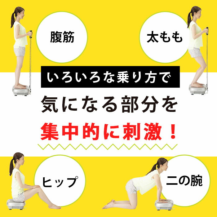 ポルトジェットボードライトAIM-FN048振動マシンブルブル乗るだけトレーニングシェイプアップダイエットフィットネス二の腕太ももお尻運動コンパクト
