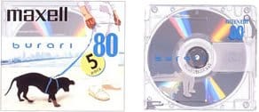 Other - maxell 録音用MD(ミニディスク) burari 80分 5枚 BUMD80.5P