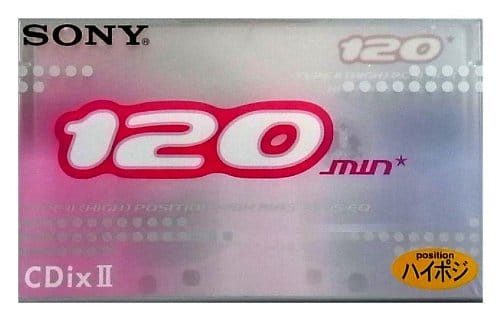 SONY カセットテープ 120分 CDixII C-120CDX2H