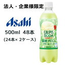 y@lEƗl̔z[] ATq JsX\[_[ Y N[\[_ PET 500ml 48{( 24{~2P[X) CALPIS SODA  45166