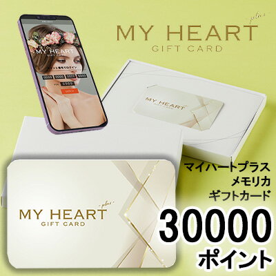 【ポイント3倍 1/9 20時～】【個人様購入可能】カタログギフト マイハートプラス サミット メモリカ 30000ポイント (PM30000) MemoriCA メモリカカード 送料無料 36393