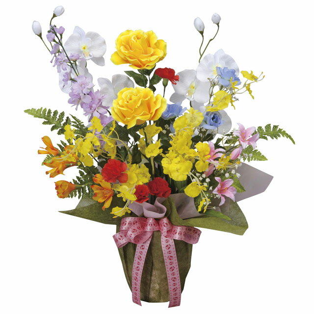 楽天 スーパーSALE期間 10%OFF 【個人様購入可能】●光の楽園 (47K65-93) 開運8色フラワー 送料無料 92695