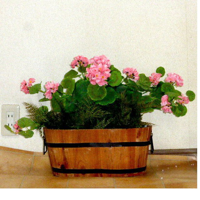 【個人様購入可能】●【gps−21】 ゼランユームプランター（ピンク） 送料無料 92932