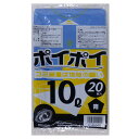 【個人様購入可能】●代引き不可 ポリ袋10L（青） P-45502 厚0.025mm 20枚×60冊　07125