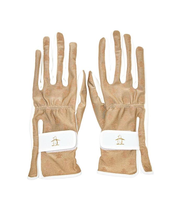 [マンシングウェア] ゴルフグローブ 両手用 ストレッチ 長め丈 日焼け対策 上品 ゴルフ MG5SGV00L