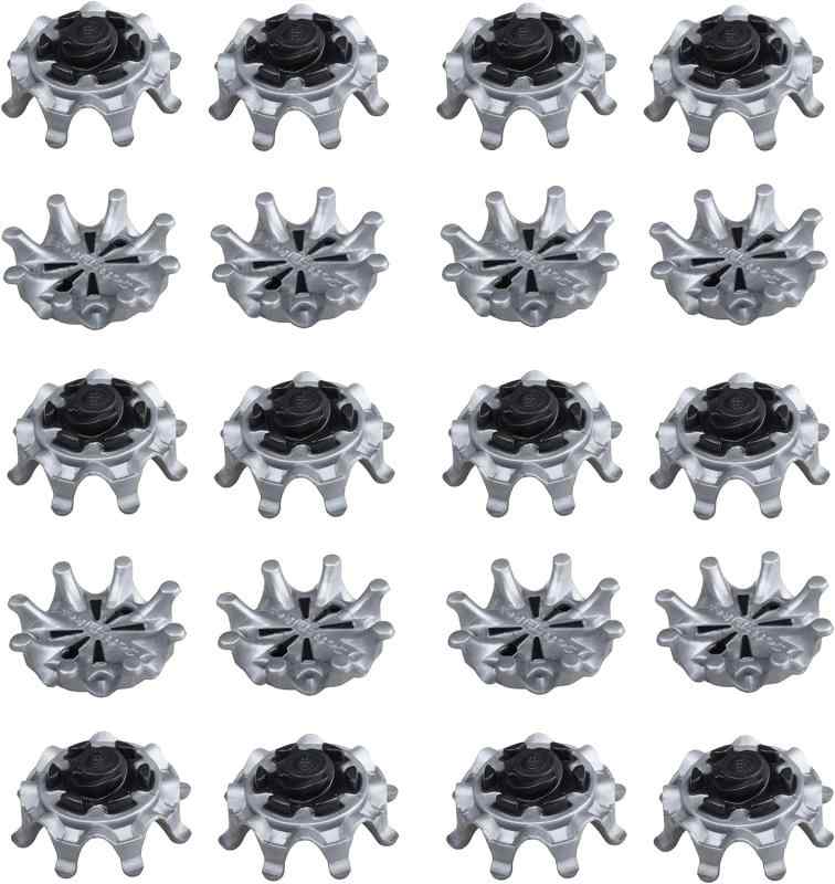 20個入 交換用ゴルフシューズ スパイク靴鋲 ゴルフ 交換用スパイク鋲 スティンガー 滑り止め 簡単脱着 ..