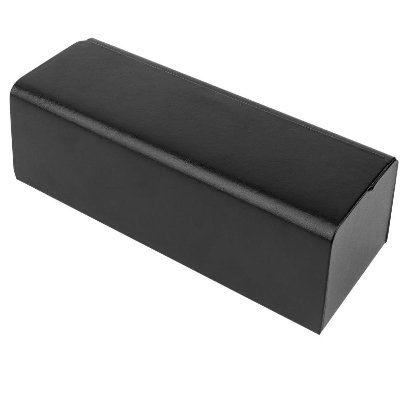 [Linkidea] 超大型サングラスケース、サングラス用大型フレームメガネケース、D1OR Diorbay S1U Prada PR 59WS PR 63XS Prada PR 56YS（XXL/ブラック） と互換性のあるメガネ旅行バッグ