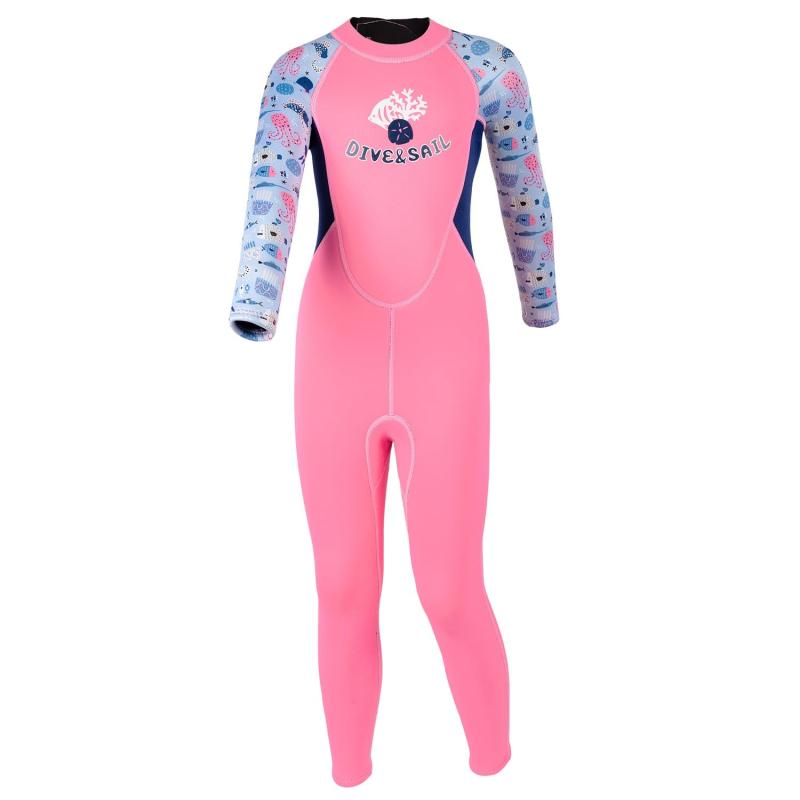 ウェットスーツ キッズ フルスーツ 2.5mm 子供 ジャージ 保温 バックジップ ウエットスーツ サーフィン..