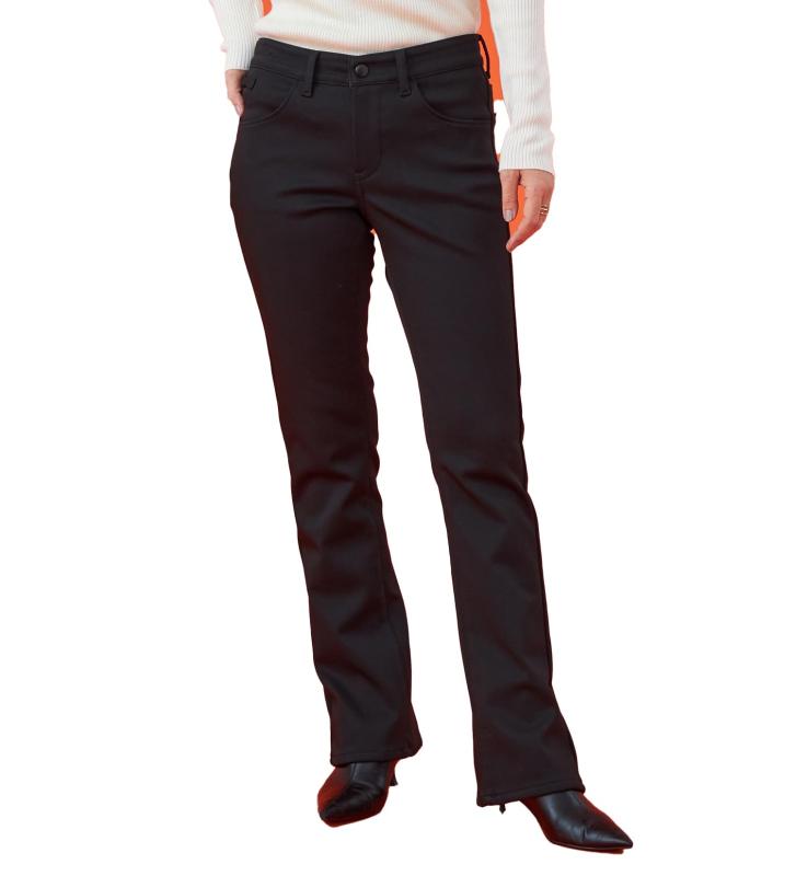 [エドウィン] パンツ ハタラクロ BODY FIRE ブーツカットパンツ【暖】 レディース