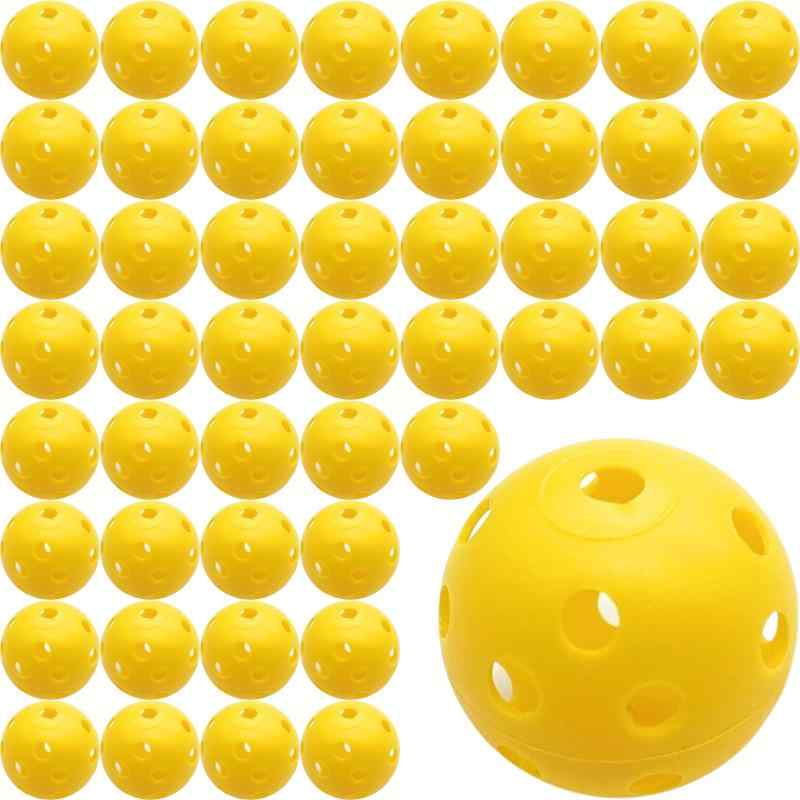 KINOKINO 穴あきボール 野球 バッティング 練習 ボール トスバッティング ティーバッティング