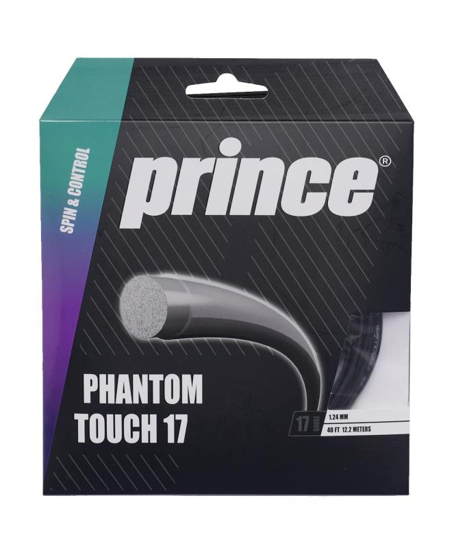 Prince(プリンス) 硬式テニス ガット 7JJ040 PHANTOM TOUCH 17 （ファントム タッチ17） グラファイト