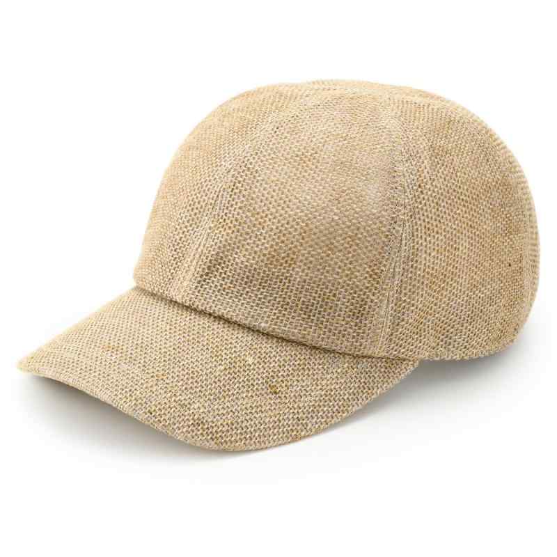 （オリハラスタイル）ORIHARA STYLE 尾州からみ織り 麻メッシュキャップ (メンズ キャップ ベールボールキャップ 野球帽 たためる 帽子 日本製 夏 大きい 風が通る 軽量 涼しい 父の日 プレゼン(3)