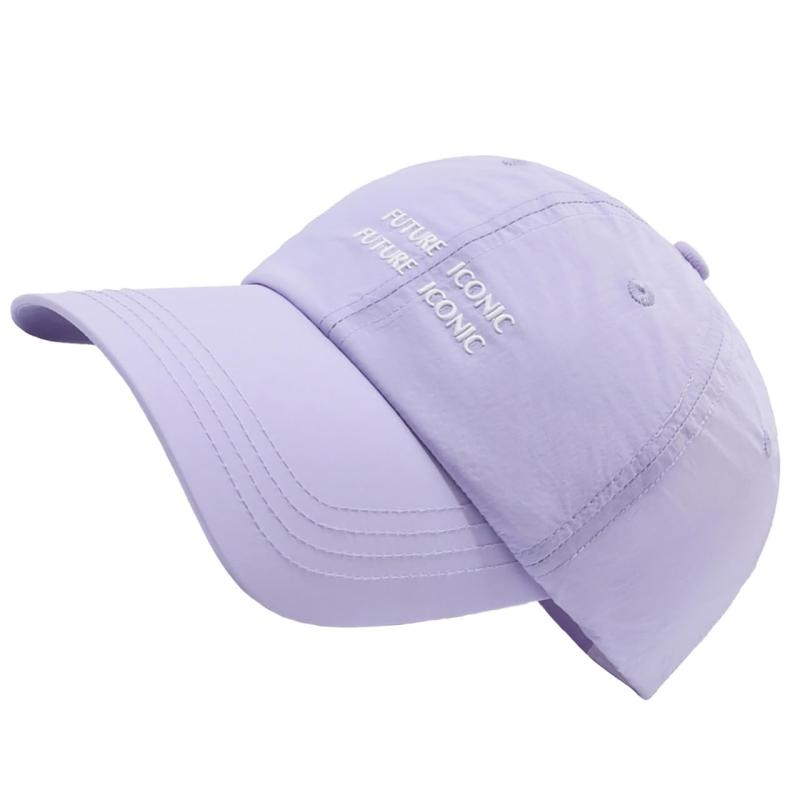 [ワン リミテーション] キャップ 帽子 英字 ロゴ デザイン 薄型 軽量 通気性 調節可能 スポーツ レディース CPA772(3)