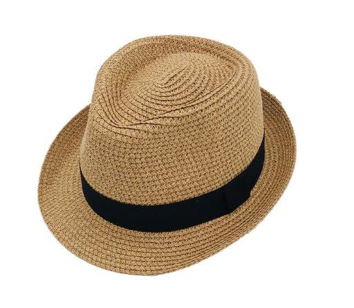 [LYING] 麦わら帽子 子供用 帽子 ストローハット キッズ 男の子 女の子 夏 涼しい 日よけ帽子 子供 紳士帽子 おしゃれ 中折れハット uvカット 紫外線対策 日焼け止め ビーチハット 幼児 ボーラ