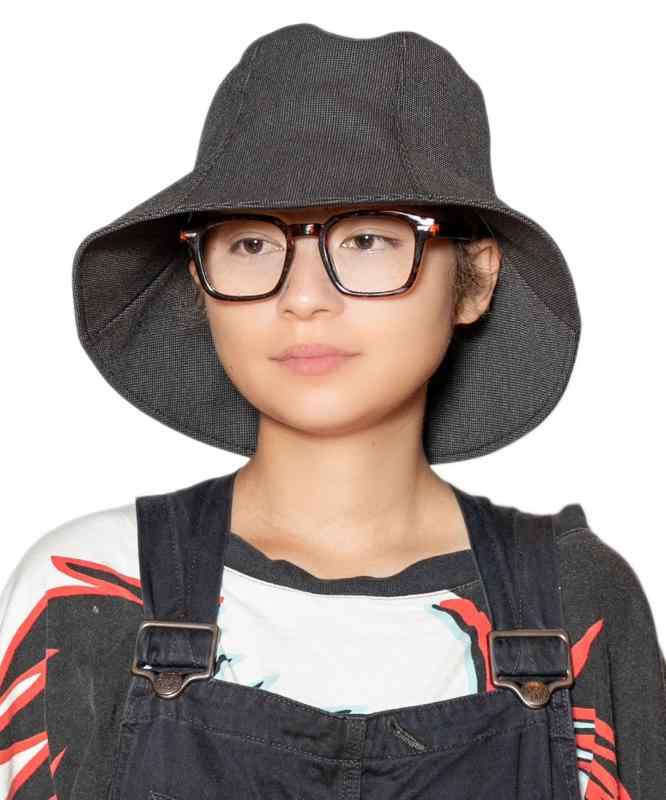 [カシラ] チューリップハット 洗える UVカット 秋冬 デイリー カジュアル キレイめ シンプル サイズ調..