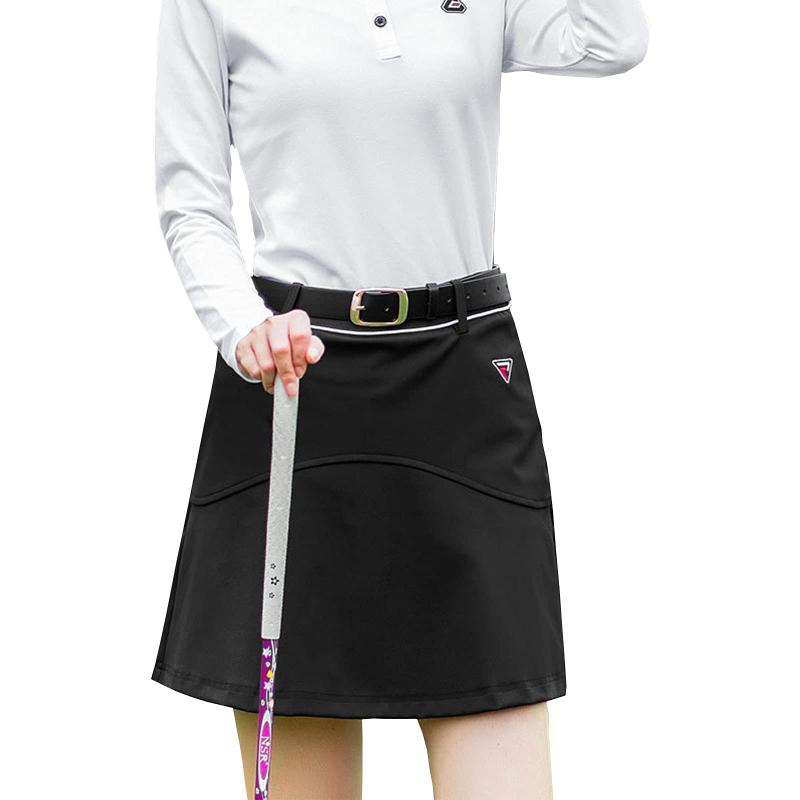 [OSC] レディースゴルフスカートAライン GOLFウェア テニス スカート おしゃれ ゴルフ ウェア コットン製品 伸縮性 軽量 通気性 吸汗速乾