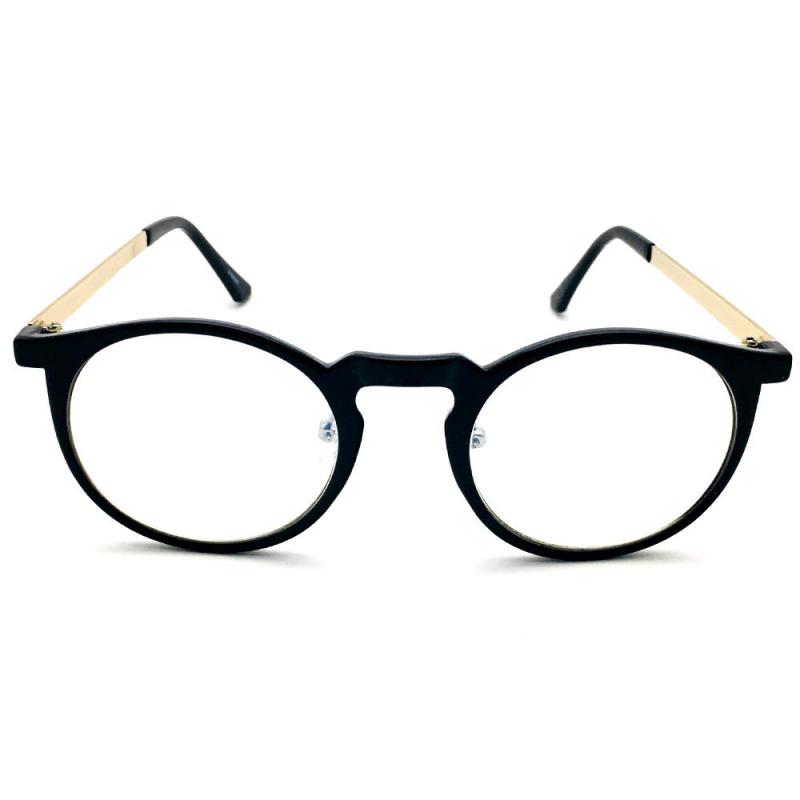 日本人向け仕様 PC眼鏡 ボストンフレーム ブルーライトカット