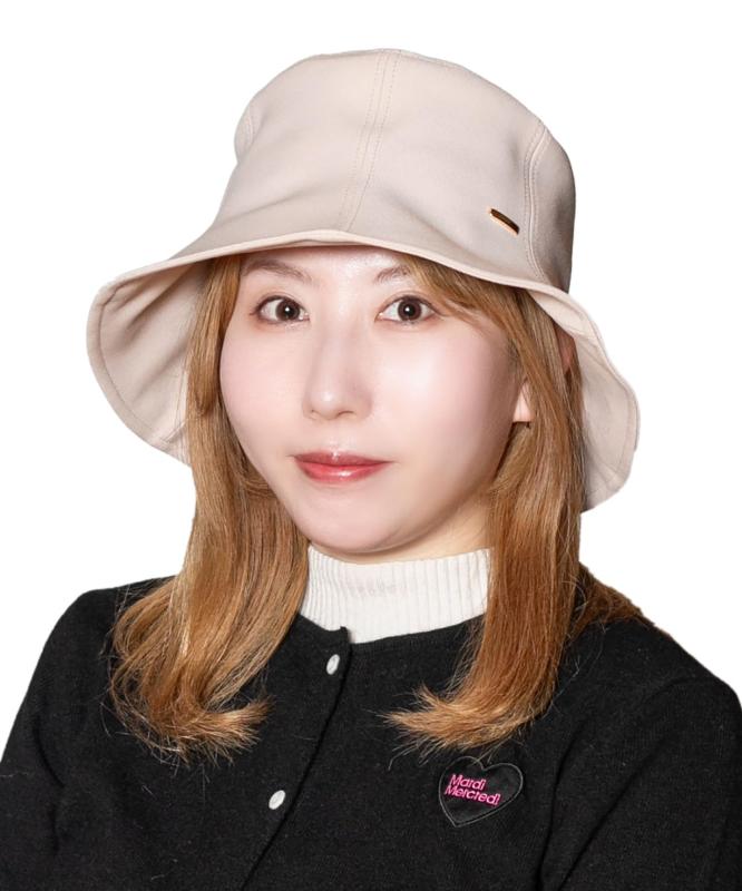 [カシラ] チューリップハット 洗える UVカット 洗う デイリー カジュアル キレイめ シンプル サイズ調..