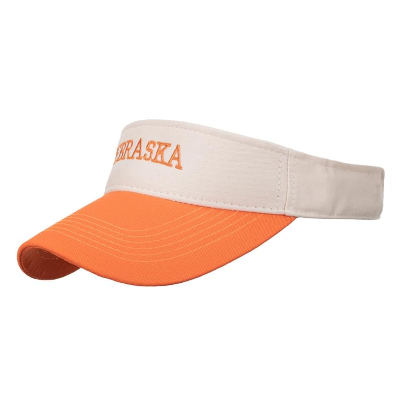 [ワン リミテーション] サンバイザー 刺繍 帽子 日よけ キャップ 軽量 通気性 アウトドア スポーツ レディース CPA566