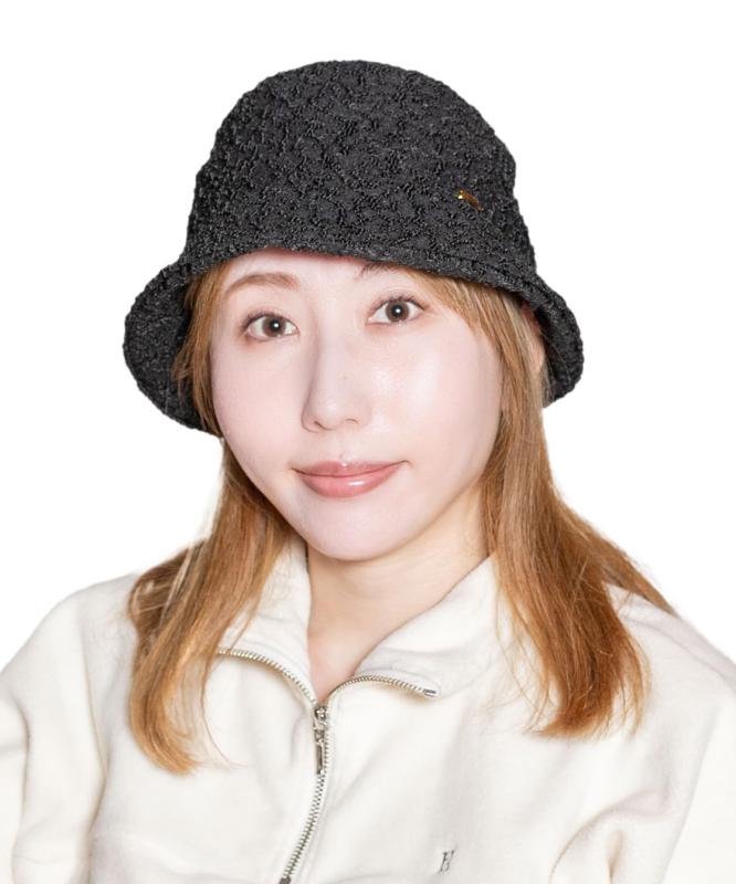 [カシラ] チューリップハット デイリー 春夏 カジュアル キレイめ シンプル 花柄 サイズ調節付き KTZ02..