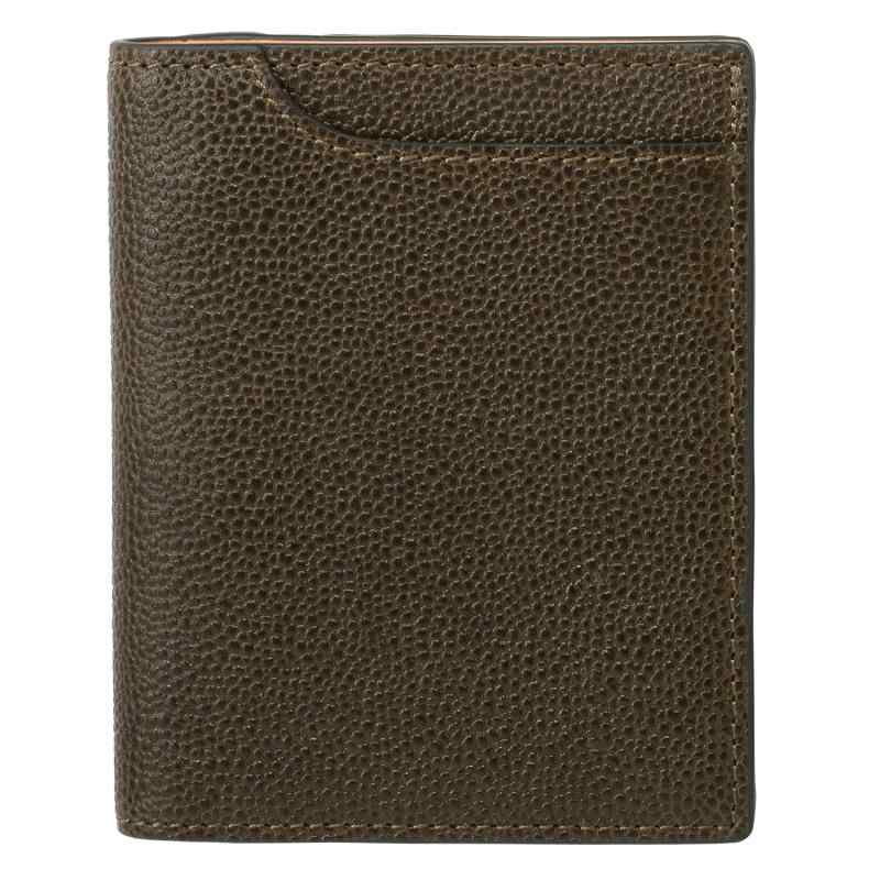 (ミラグロ)Milagro イングリッシュ レザー スリム ウォレット (財布 メンズ 二つ折り財布 小銭入れ 薄い 小さい ブランド 英国製 本革 革 クリスマス 父の日 春財布) caw636