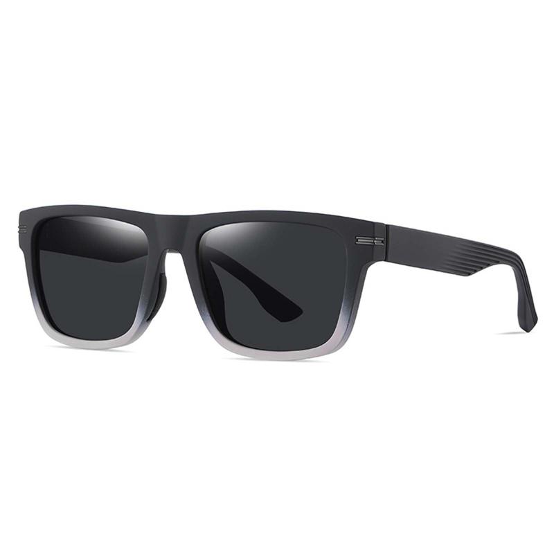 楽天つかさストア[FEISEDY] スポーツサングラス メンズ TAC偏光レンズ UV400保護 ウェリントン型 TR素材フレーム 滑り止めノーズパッド 丈夫なヒンジ 度なし 軽量 男女兼用 B1469