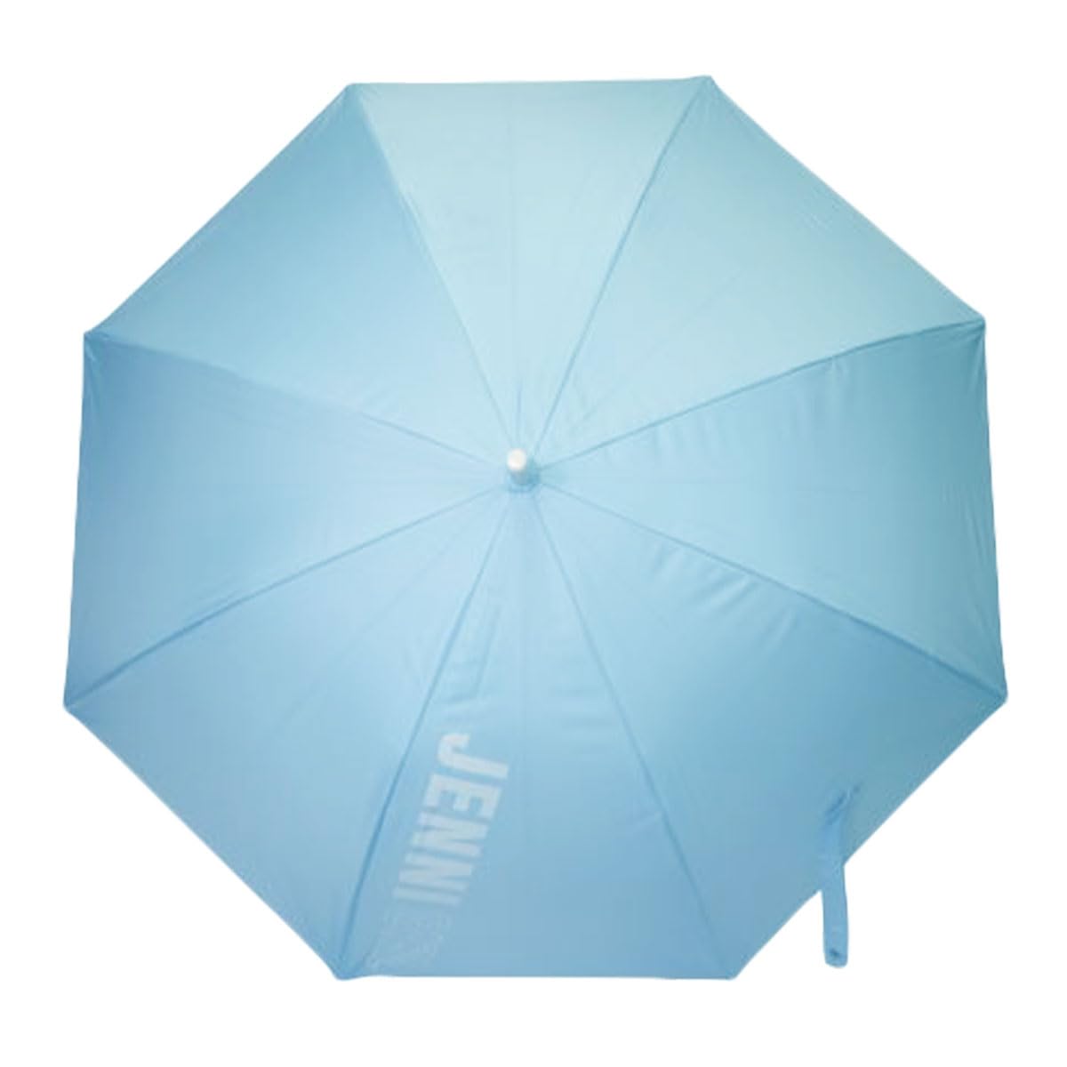JENNI(ジェニィ) ガールズ 雨晴兼用傘 雨傘 日傘 長傘 ブランド ジャンプ傘 シンプル おしゃれ かわいい 通学 女の子 ブルー 10003501