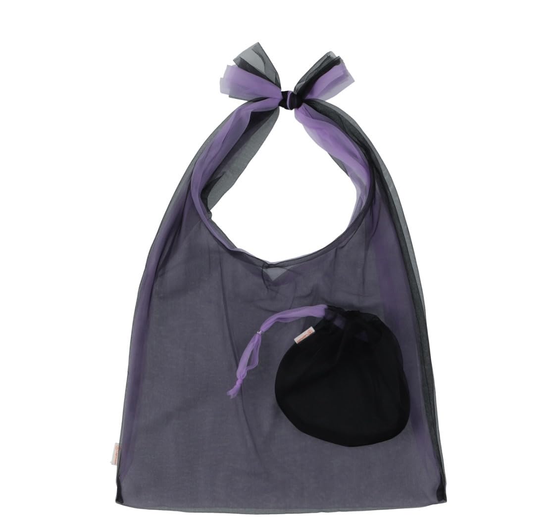  paanibag (REGULER) ブラックソフトパープル