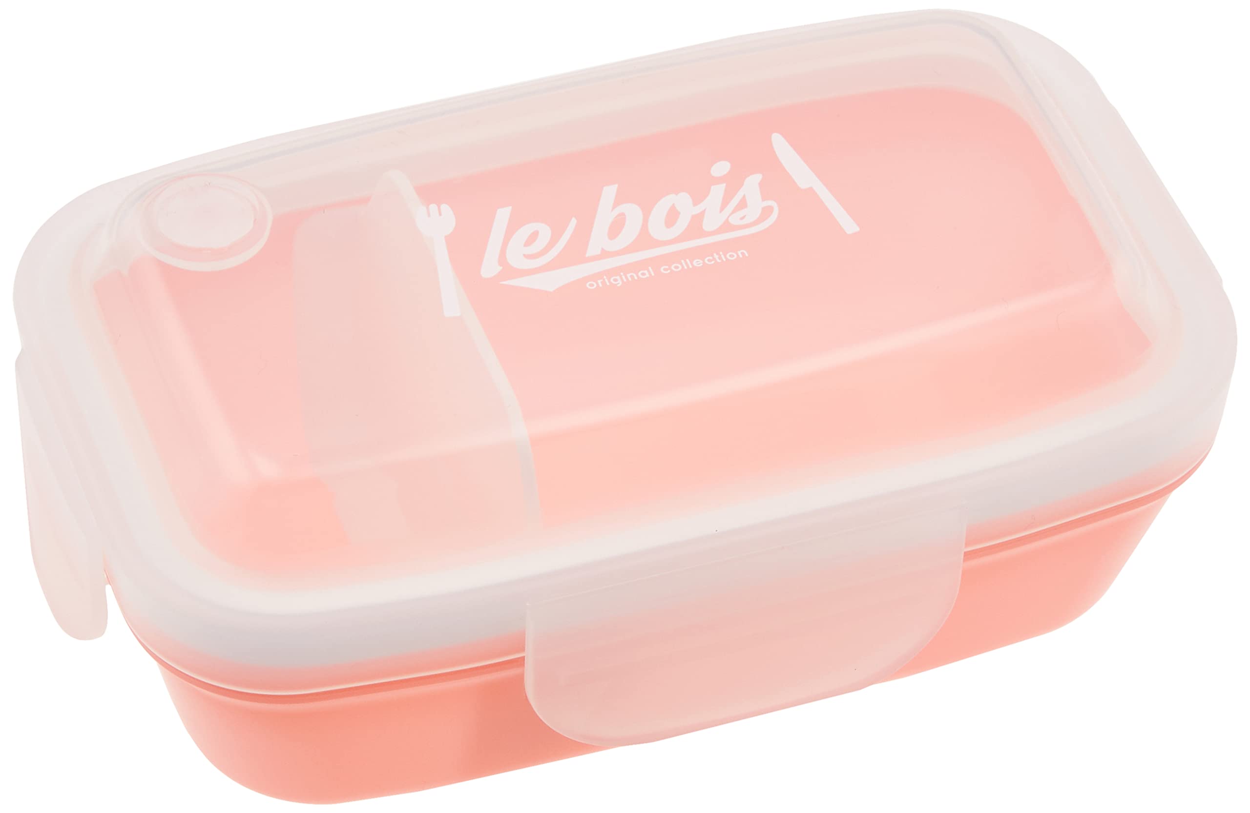 • コンビニのミニ弁当がちょうど入るサイズの「小盛」お弁当箱です。 • お弁当箱の1/2にはコンビニおにぎりが約1個分入ります。 • ふんわり盛れるドーム型の蓋とおかずが片寄りにくい高めの仕切りで、見た目と美味しさをキープします。 • 4点ロックで汁漏れしにくいです。 • 角が丸くなっているので洗いやすいです。