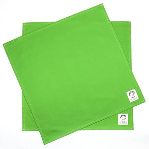 • 【カラー】コバルトグリーン • 【サイズ】 縦45cm×横45cm • 【素材】 コットン100％ • 【生産国】 日本製