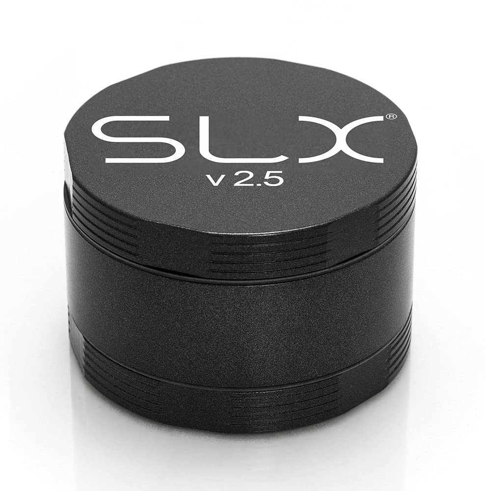 • 商品名　：SLX V2.5 CERAMIC COATED NON-STICK GRINDER • メーカー：SLX社（アメリカ） • サイズ　：直径 62mm/高さ 36mm/重量170g • スパイク：6mm • 素材　　：7075アルミニウム製