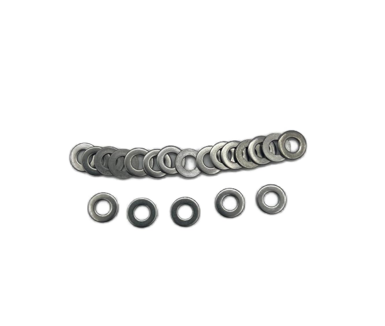 304ステンレス製 m4 ワッシャー セット 20個 - m4用 制振ワッシャー 外径0.9cm 内装工事 屋外構造物 電気設備 家具補強用