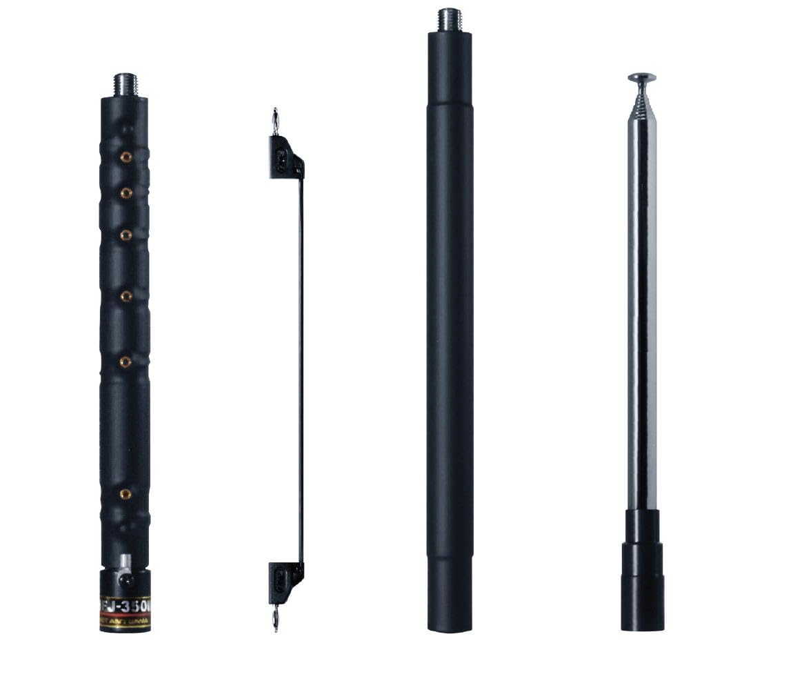 HFJ-350M コメット 3～50MHz 9バンドロッドエレメント＆タップ切替アンテナ