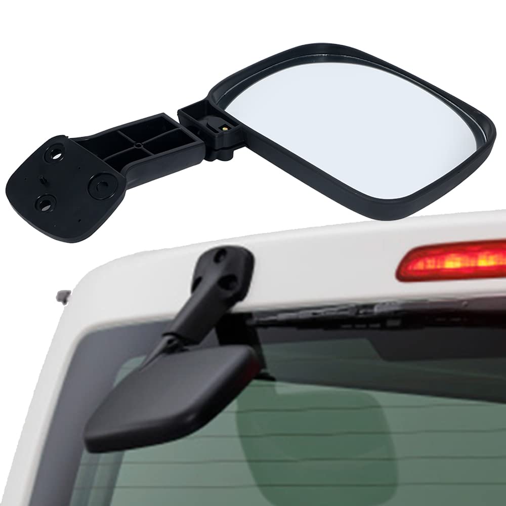• トヨタ車用互換品。ハイエース 200系 の リアアンダーミラー です。 • 標準車、ワイド車共に取付可能です。取付はビス留めとなります。 • ミラー破損時の交換用にオススメな社外品です。取り付けることにより安全性UP！ • 見えにくい後方も「リアアンダーミラー」でハッキリ確認。角度調整も可能です！ • 適応車種：ハイエース2005-2016年式 素材：プラスチック