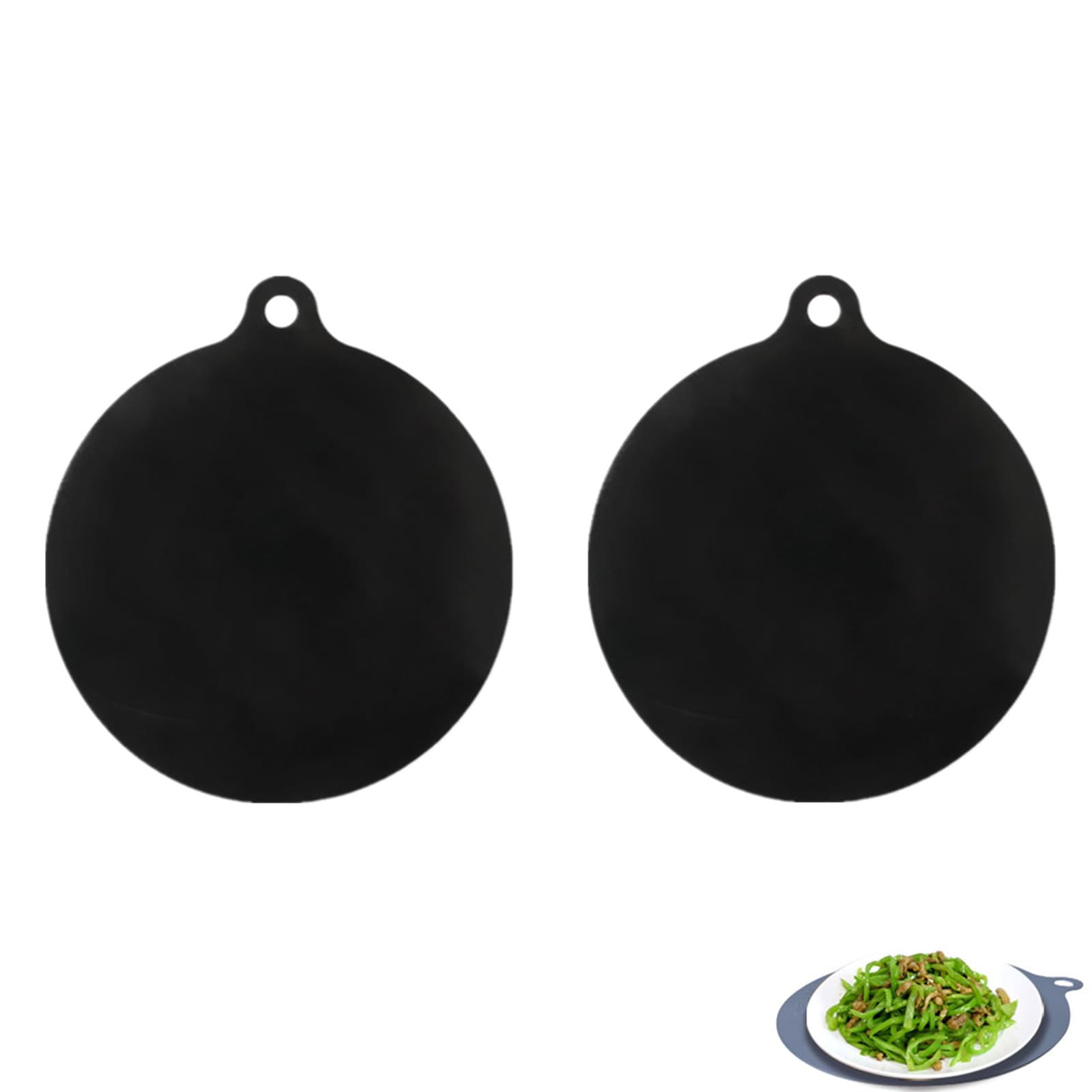 • 【製品仕様】2個入り、ブラック、丸耳掛け直径約22 cm、耐高温250℃。【製品仕様】2個入り、ブラック、丸耳掛け直径約22 cm、耐高温250℃。手作業で測定すると、寸法に0.1～0.5cmの誤差がありますので、予めご了承ください。 • 【製品の機能】ノンスリップの電磁調理器マットは電磁調理器をよりよく保護し、キッチンを清潔に保ちます。 • 【製品の設計】シリカゲル製で、滑り止め効果があるだけでなく、掃除がとても便利で、繰り返し使用できて、掃除が簡単です。 • 【洗いやすい】保護パッドは、使用中に電磁炉が汚れないようにすることができます。非常に洗いやすく、通常は水を流すだけできれいに洗うことができます。 • 【使用するシーン】家庭用電磁炉に適している。一括購入の場合、価格についてはカスタマーサービスにお問い合わせください。