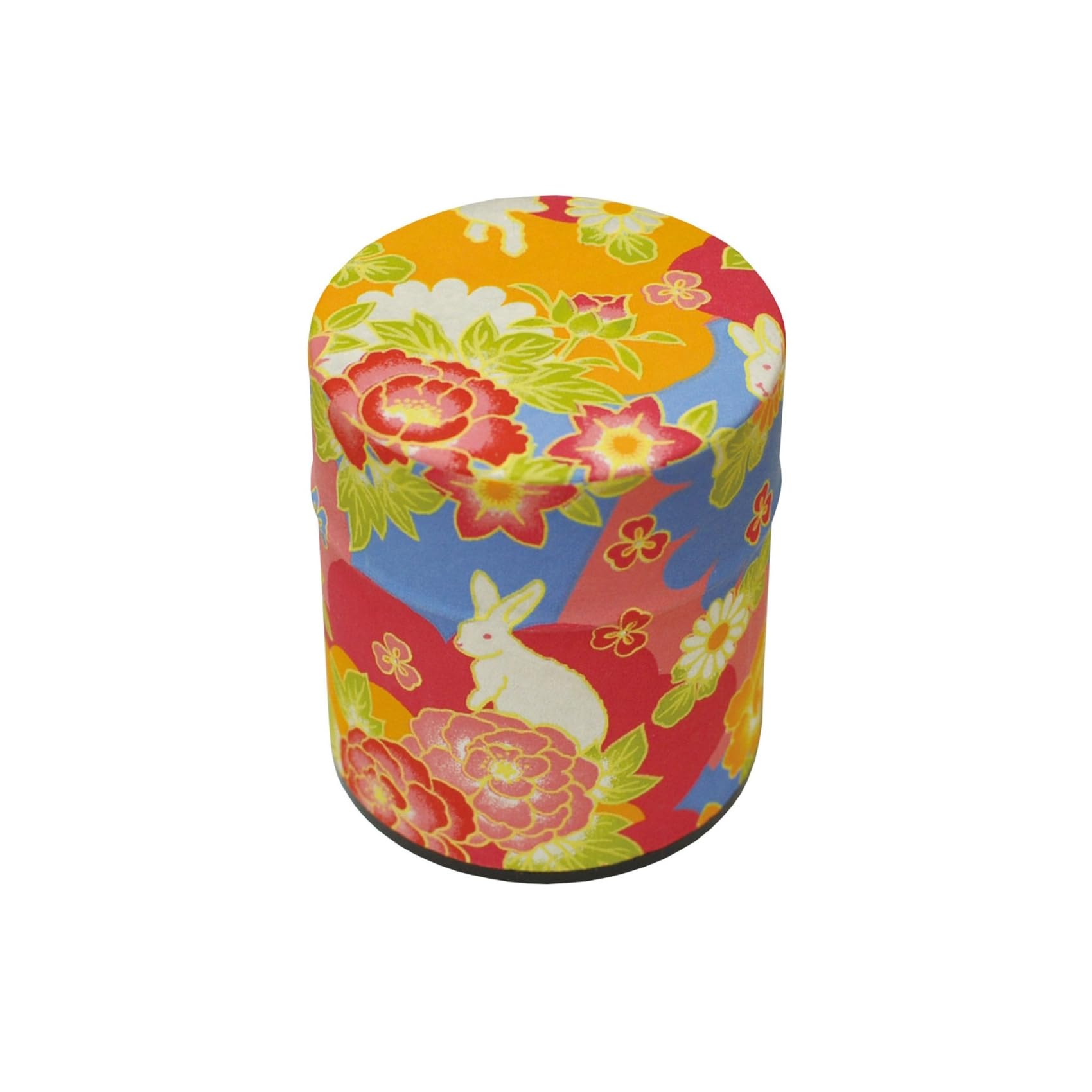 ヤマコー 茶筒 ぽッ・かん 花うさぎ ミニ 日本製 792610